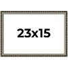PosterPalooza | 23x15 Wood Antique Frame with UV Acrylic, 4 Finishes: Bronze, Gold, Silver, and Black - 2 of 4