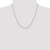 Black Bow Jewelry 0.95mm, 10k Yellow Gold, Cable Rope Chain Necklace - 2 of 4