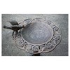 28" Rose BirdBath - Antique Bronze - Oakland Living: Cast Aluminum, Maintenance Free, Freestanding - 2 of 4
