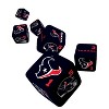 MasterPieces Officially Licensed NFL Houston Texans - 6 Piece D6 Gaming Dice Set Ages 6 and Up - 3 of 4