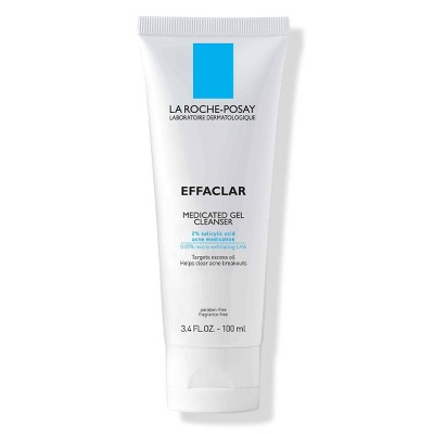 La Roche Posay Effaclar Medicated Gel Cleanser - 3.4 fl oz