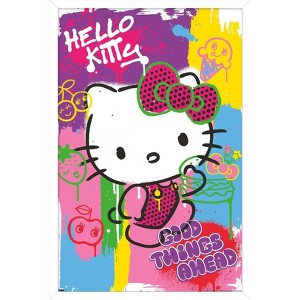 Trends International Hello Kitty - Pop Art Framed Wall Poster Prints - 1 of 4