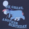 Juniors Womens Winnie the Pooh Eeyore Oh Great Another Birthday T-Shirt - 2 of 4