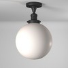 Beacon - 1 Light Semi-Flush Mount In Industrial Style-13 Inches Tall and 10 Inches Wide - 2 of 3