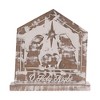 White Washed Nativity Sign (Set of 2) - 2 of 2