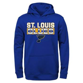 NHL St. Louis Blues Boys' Poly Fleece Hooded Sweatshirt
