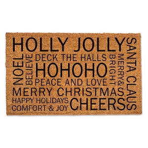 Creative Products Christmas Sayings 30 x 18 Door Mat - 1 of 1
