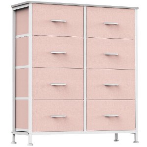 CAVINAS 7-Drawer Tall Dresser for Bedroom, Versatile Fabric Chest of Drawers, Storage Cabinet with Wooden Top for Closet/Entryway/Nursery - 1 of 4