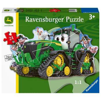 Ravensburger John Deere Tractor Shaped Floor Jigsaw Puzzle - 24pc