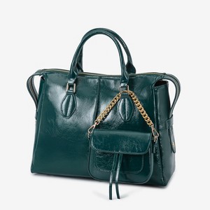 MKF Collection Yareli Women’s Vegan Leather Tote & Mini Crossbody Bag by Mia K – 2 pcs - 1 of 4