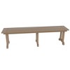 WestinTrends  Outdoor Patio Dining Bench - 3 of 4