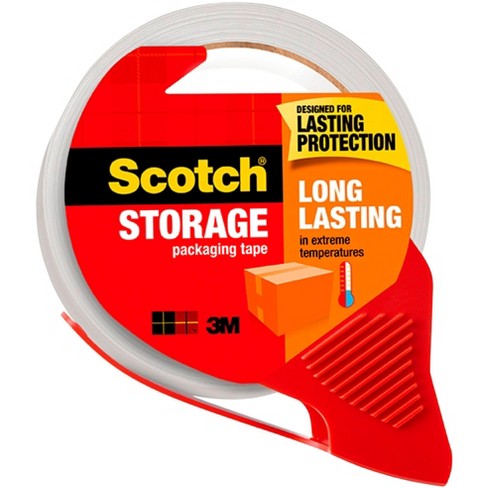 Scotch Long Lasting Storage Packaging Tape With Refillable Dispenser, 1 ...