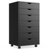 NicBex 7-Drawer Chest Mobile File Cabinet with Wheels Lateral Mobile Filing Under Desk Storage for Home, Office Organization - 2 of 4