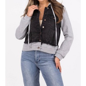 Women's Wild One Denim Jacket - RISEN - 1 of 4