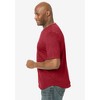 KingSize Men's Big & Tall Silver Cooling Pocket Crewneck - 4 of 4