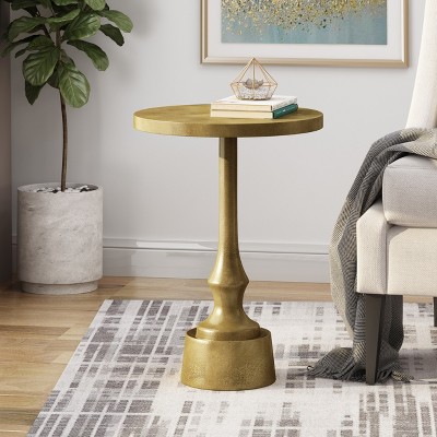 Christopher Knight Home Marcella Modern Handmade Aluminum Accent Table
