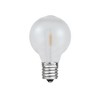 Novelty Lights Warm White Plastic G30 Globe Hanging LED String Light Replacement Bulbs E12 Candelabra Base 1 Watt - 3 of 4