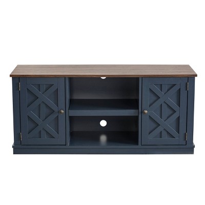 TV Stand for TVs up to 65" Navy - Home Essentials