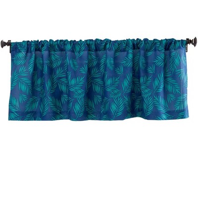 The Lakeside Collection Summer Palm Bath Collection - Valance
