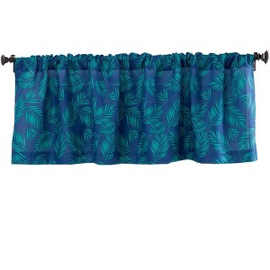 The Lakeside Collection Summer Palm Bath Collection - Valance - 1 of 4