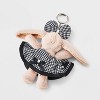 Girls' Plush Bunny Bag Charm - art class™ Cream - 2 of 3