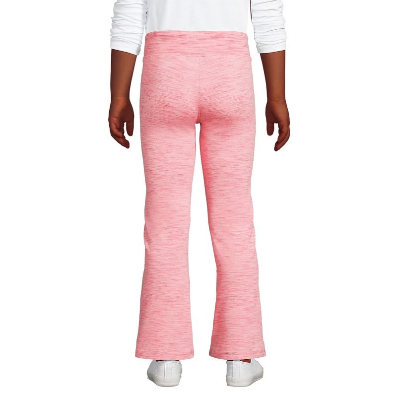 Lands' End Kids High Waisted Active Flare Leggings, 2 of 5