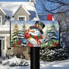 Briarwood Lane Winter Mailbox Cover  - Standard Size - Winter Friends Snowman For Winter Mailbox Cover - 2 of 2