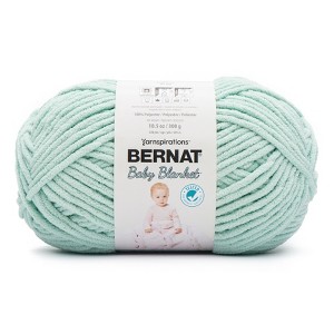 Bernat Baby Blanket Big Ball Yarn 1 Pack-Seafoam - 1 of 4