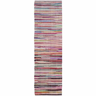 Rag Area Rug RAR240 Hand Woven Area Rug  - Safavieh