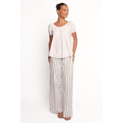 Petal and Pup Abbott Pleated Top