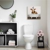 Stupell Industries Cow in Bathtub with Perched Bird Animals Canvas Art - 3 of 4