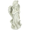 Northlight 17" Peaceful Angel Holding a Rose Outdoor Garden Statue - 3 of 4