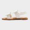 Toddler Ruby Bow Sandals - Cat & Jack™ White - image 2 of 4