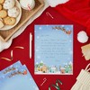 Pipilo Press 96-Sheet Santa Letterhead Stationery Paper for Christmas Holiday Letters, 8.5x11" - 2 of 4