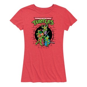Women's - Teenage Mutant Ninja Turtles - Sewer Skateboard Short Sleeve Graphic T-Shirt - 1 of 4