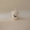 Mushie 6 fl oz Silicone Training Cup and Straw - 2 of 3