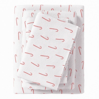 100% Cotton Lodge Printed Flannel Sheet Set - Great Bay Home