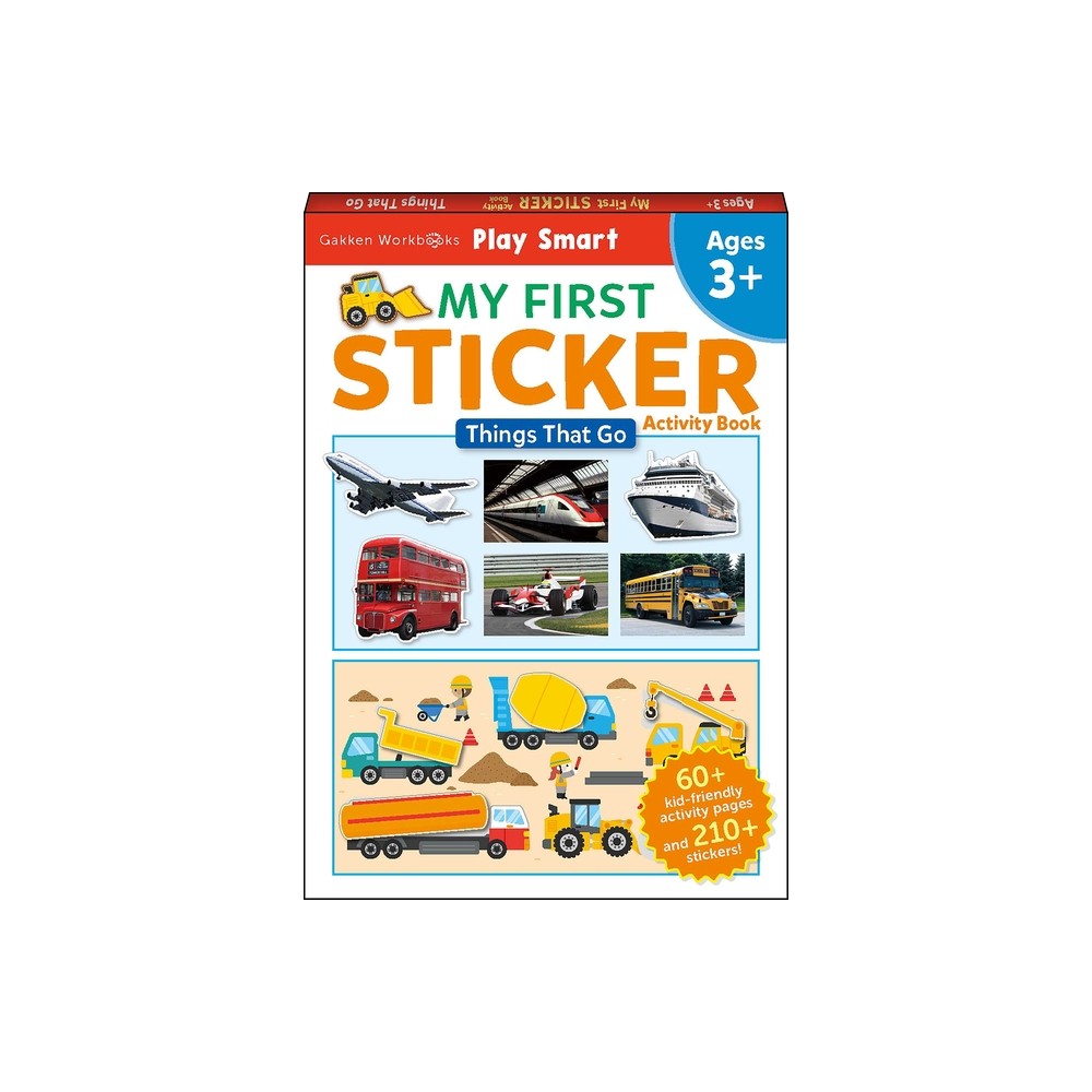 My First Sticker Activity Book Things That Go - (Play Smart My First) by Gakken Early Childhood Experts (Paperback)