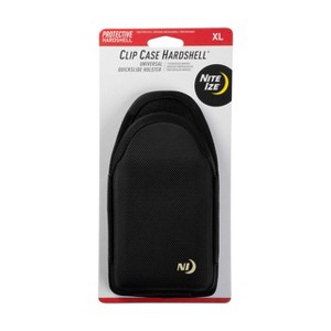 Nite Ize Clip Case Hardshell Universal QuickSlide Holster - Protective - Phone Holster for Men's & Women's Belts - Utility Belt Phone Pouch - X-Large - 1 of 4
