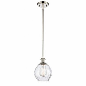 Waverly - 1 Light Stem Hung Mini Pendant In Industrial Style-9 Inches Tall and 6 Inches Wide - 1 of 1