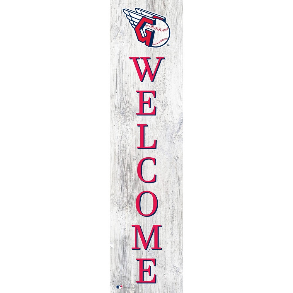 Photos - Wallpaper MLB Cleveland Guardians 48" Welcome Leaner