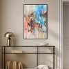 Art Remedy Lovely Feeling Blue Abstract Wall Art Framed - 2 of 4