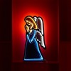Holiday Angel Ekko Light Display 24.5" - 3 of 3
