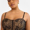 Rebdolls Women's Lorelei Lace Overlay Midi A Line Dress - 4 of 4