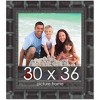 PosterPalooza | 30x36 Wide Bamboo Picture Frame, UV Acrylic, 4 Finishes - Brown, Black, Silver, and Natural - 2 of 4
