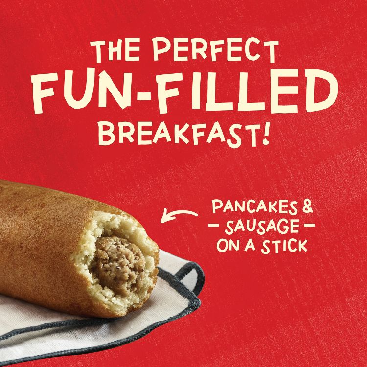 Jimmy Dean Original Frozen Pancakes & Sausage On A Stick - 12ct, 3 of 5