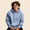 Dalix Embroidered Ghost Hoodie Soft Fleece Hood Sweatshirt Mens - 2 of 4