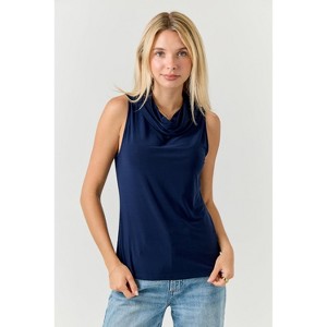 WEST K Women's Maris Cowl Neck Sleeveless Blouse - 1 of 4