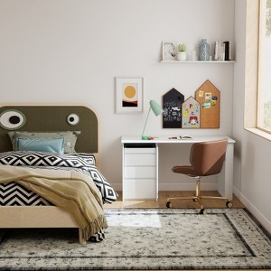 5x7ft Washable Area Rugs for Living Room Bedroom Kids Room Nursery Non-Slip, Vintage Area Rugs - 1 of 4