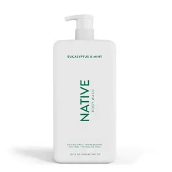 Native Eucalyptus and Mint Body Wash with Pump - 36 fl oz